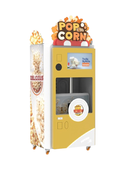 Patlayan Mısır Otomatı - Vending Makinesi
